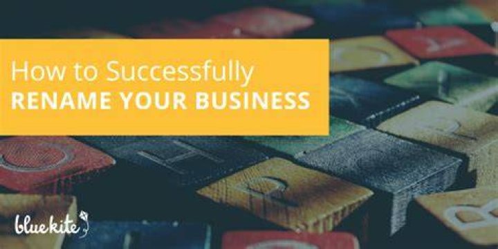 Can I rename my business name?