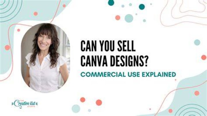 Can I sell designs made on Canva?
