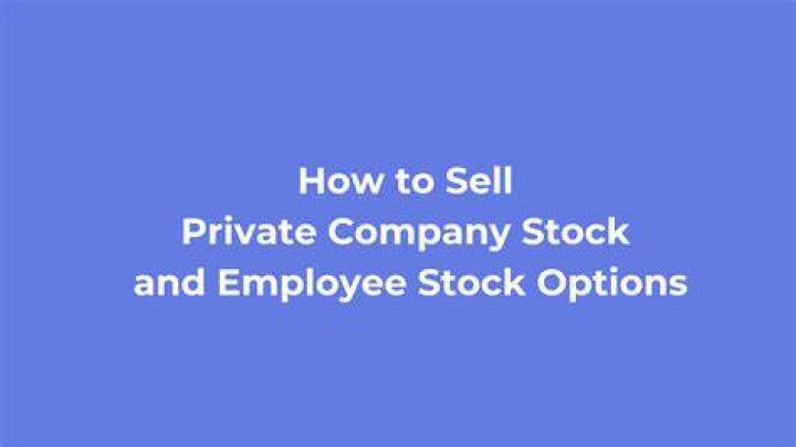 Can I sell my company stock anytime?