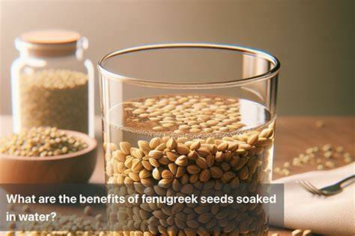 Can I soak fenugreek seeds in hot water?