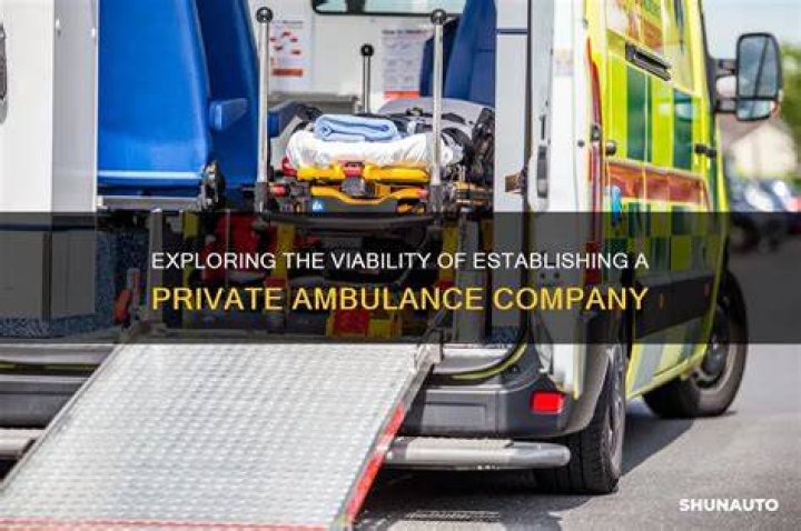 Can I start a private ambulance company?