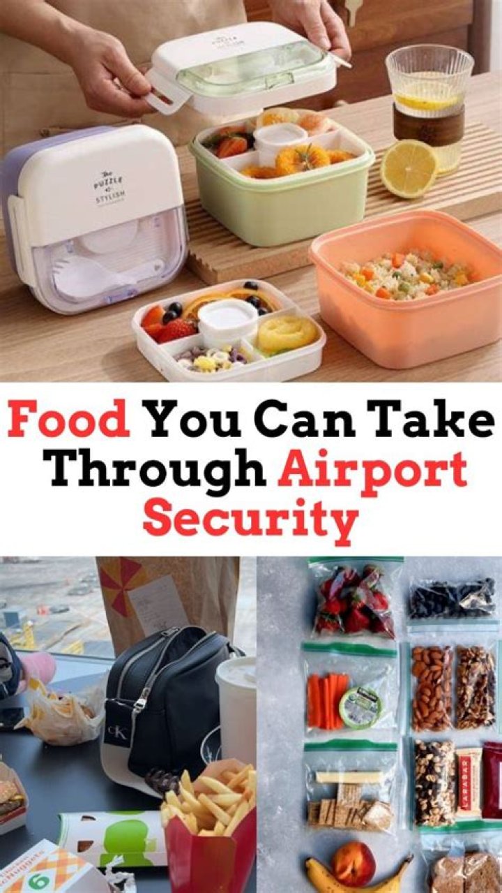Can I take a PB&J through airport security?