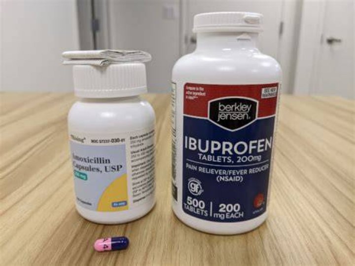 Can I take amoxicillin with ibuprofen?
