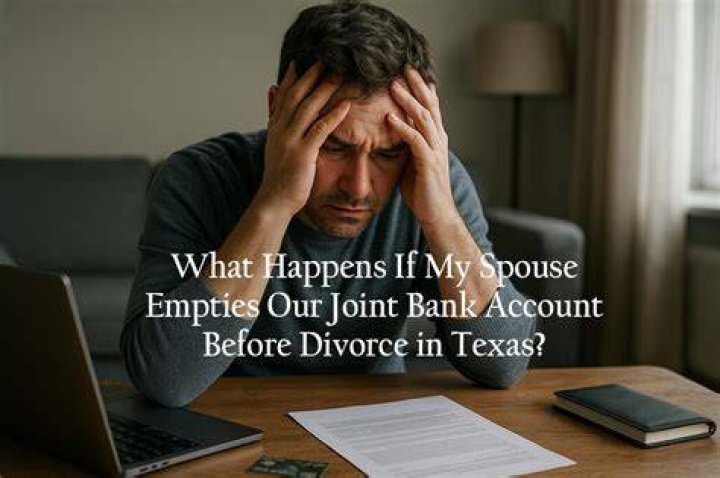 Can I take money out of joint account after divorce?