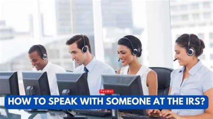 Can I talk to someone at the IRS office?