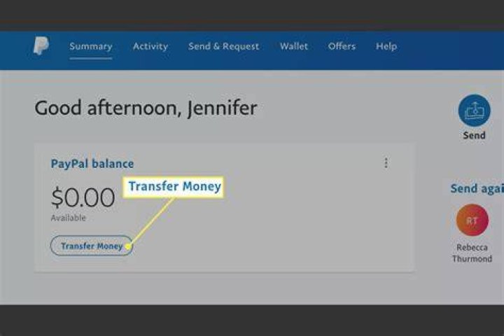 Can I transfer money from my checking account to my PayPal account?