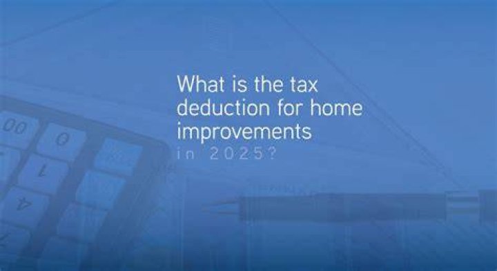 Can I use home improvements as a tax deduction?