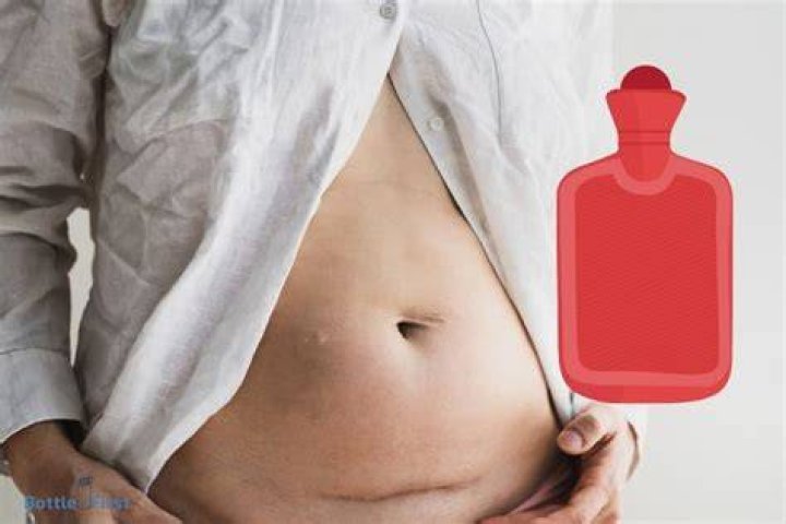 Can I use hot water bottle after cesarean?
