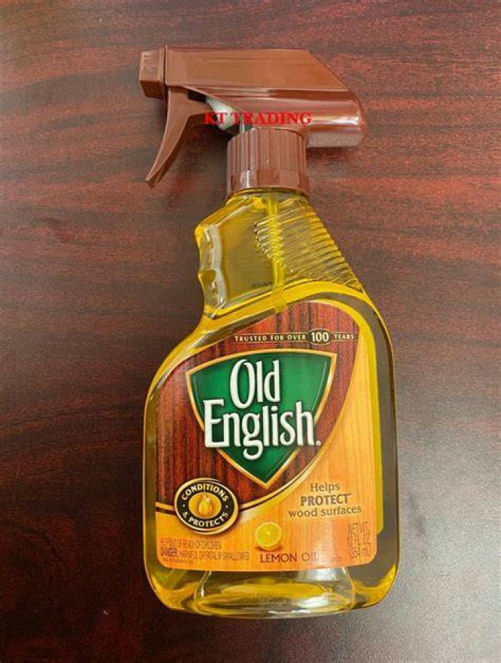 Can I use Old English Lemon Oil on leather?