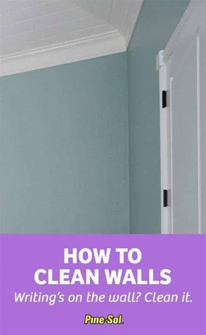 Can I use Pine-Sol on walls?
