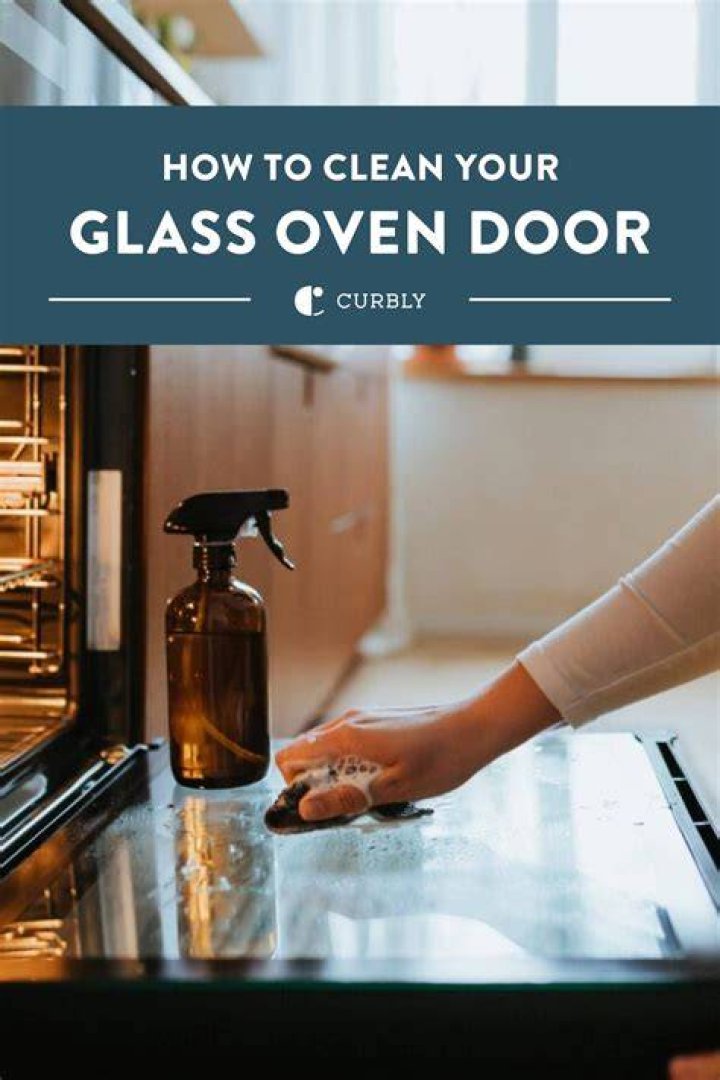 Can I use Soft Scrub on oven door glass?