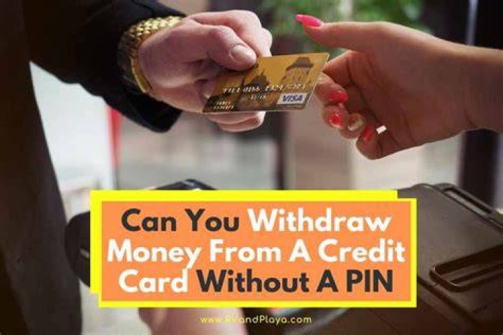 Can I withdraw money without knowing my PIN?