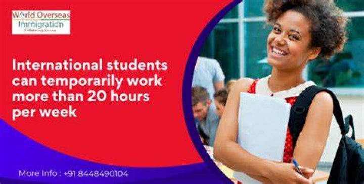 Can international students work more than 40 hours on OPT?