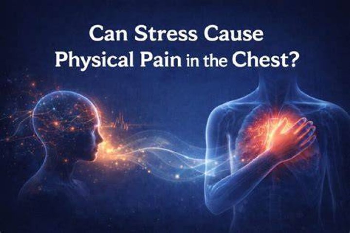 Can mental stress cause physical pain?