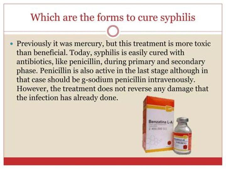 Can mercury cure syphilis?