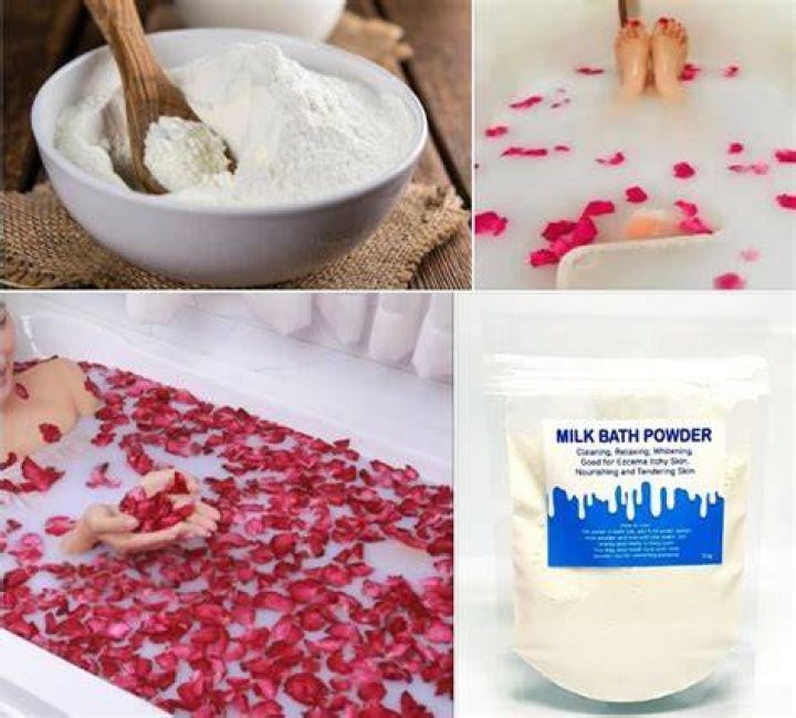 Can milk bath whitening skin?