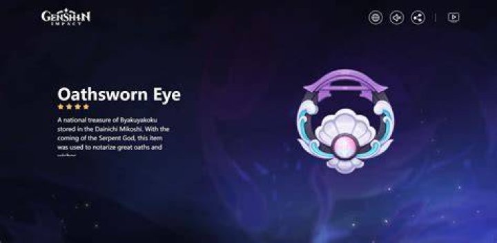 Can Mona use Oathsworn Eye?