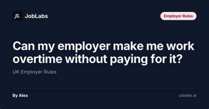 Can my employer make me work full time on furlough?