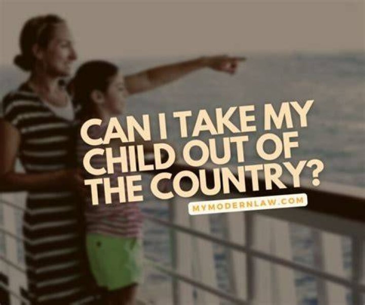 Can my ex take my child to live in another country?