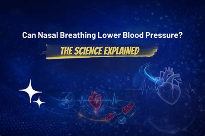 Can nose breathing lower blood pressure?