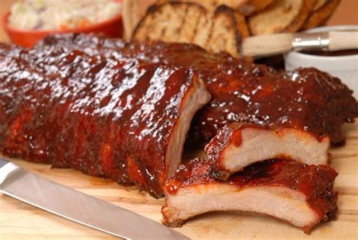 Can ribs be a little pink?