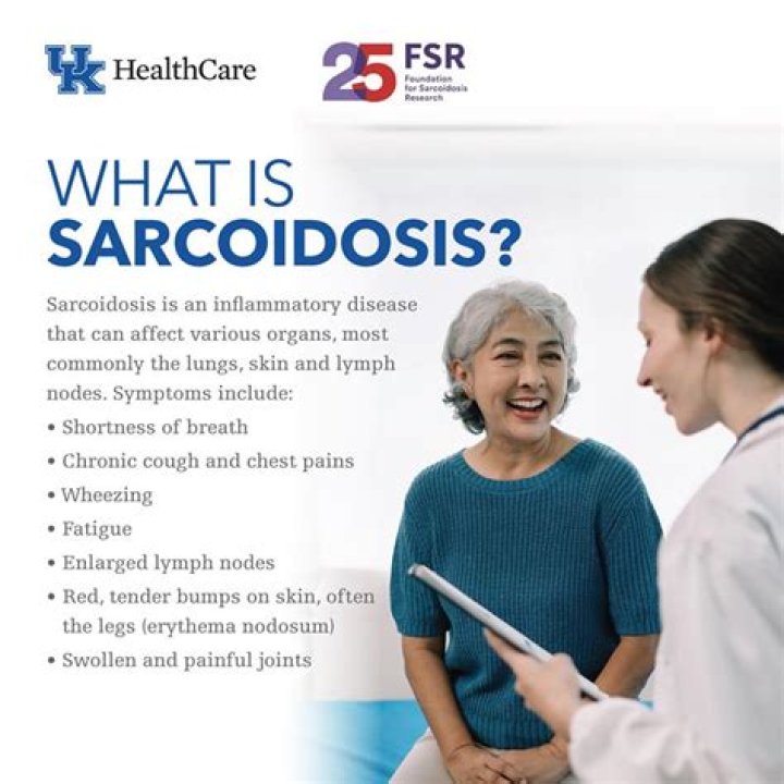 Can sarcoidosis affect your legs?