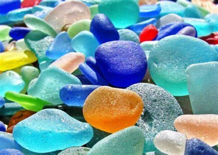 Can sea glass be man made?