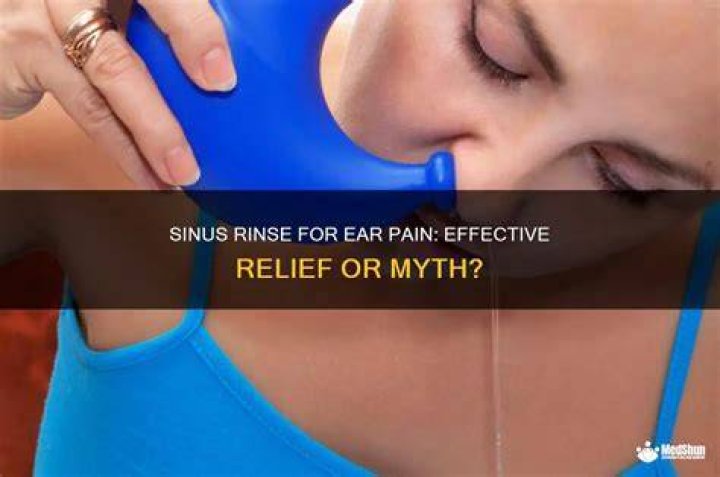 Can Sinus Rinse help tinnitus?