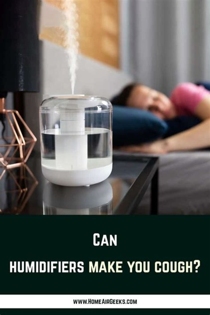 Can sleeping with a humidifier make you cough?
