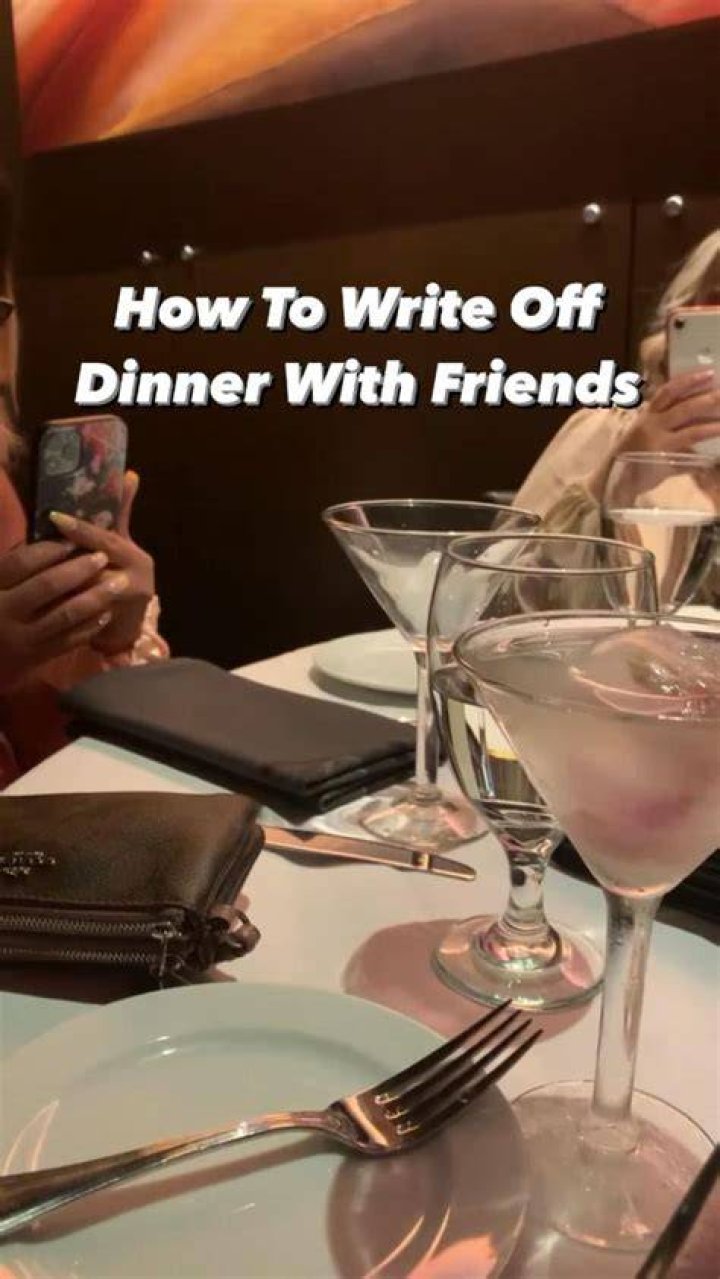 Can small business write off meals?