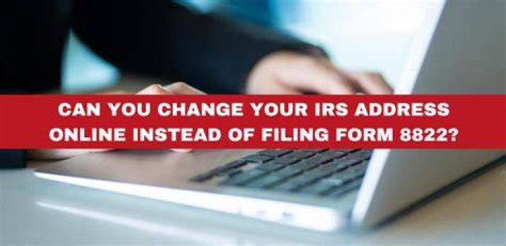 Can someone change your address with the IRS?