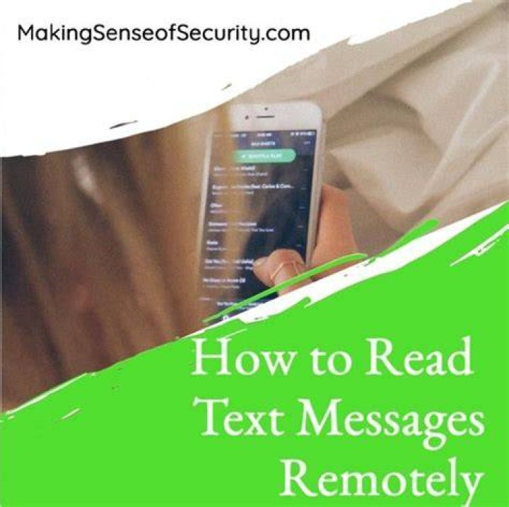 Can someone read my text messages remotely?