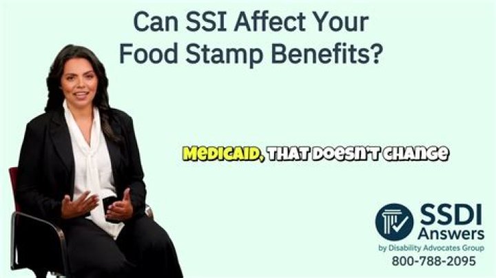 Can SSI be used for food?