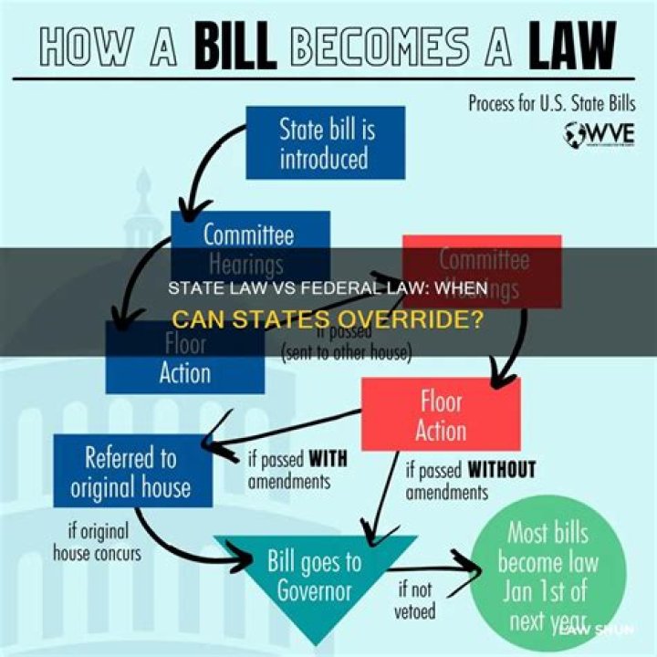 Can states override federal law?