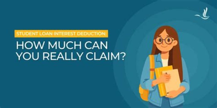 Can student loan interest be tax deducted?