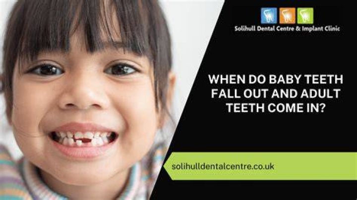 Can teeth fall out at 13?