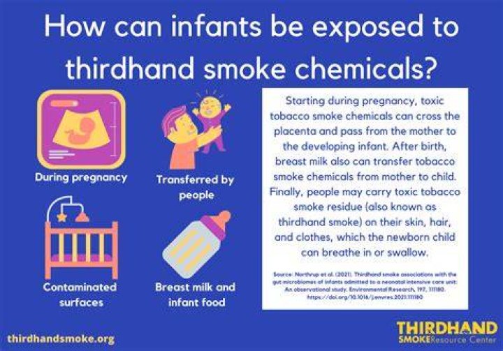 Can third hand smoke affect a baby?