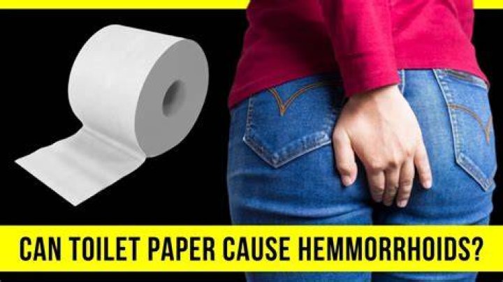 Can toilet paper cause hemorrhoids?
