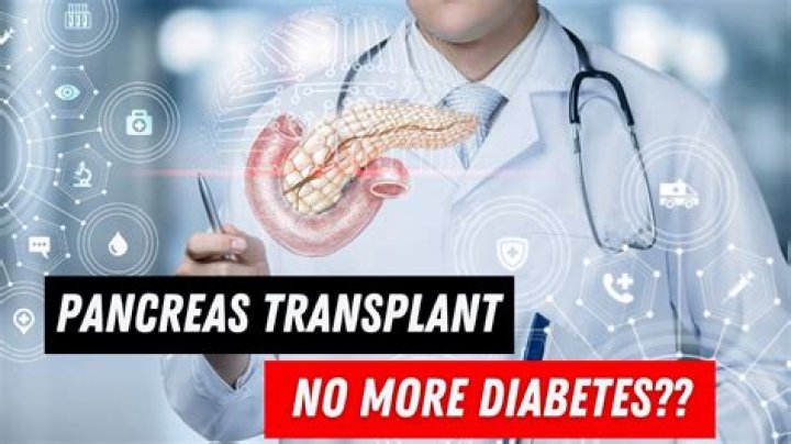Can type 1 diabetes be cured with a pancreas transplant?