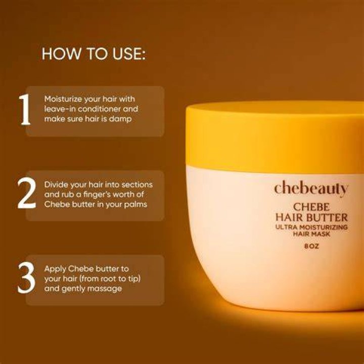 Can we apply butter on hair?