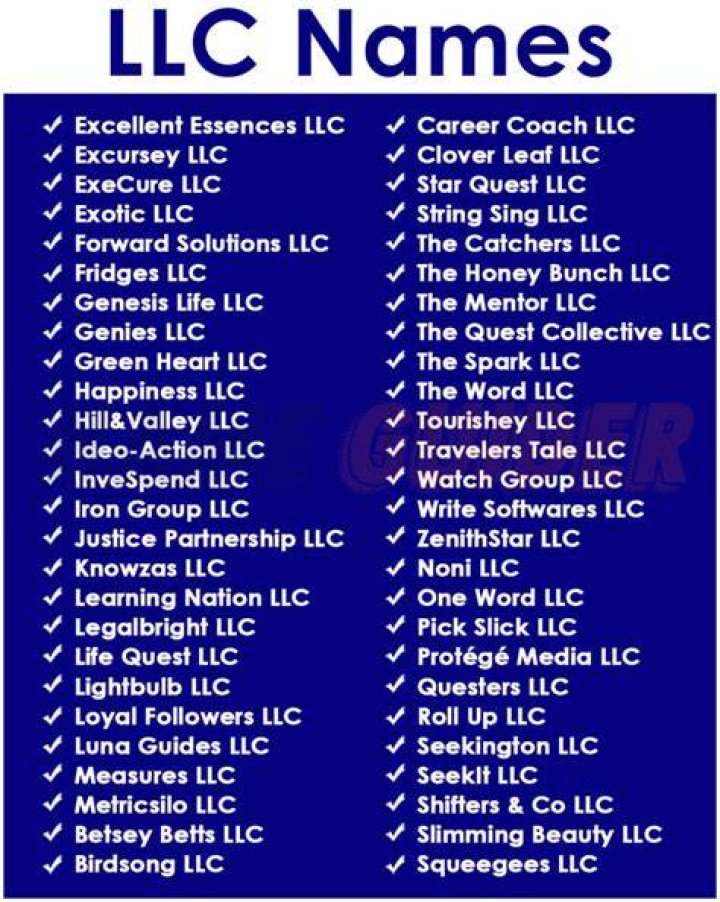 Can you abbreviate an LLC name?