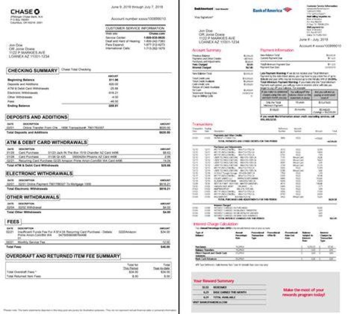 Can you access a deceased person's bank statement?