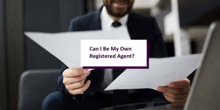 Can you appoint anyone as registered agent?
