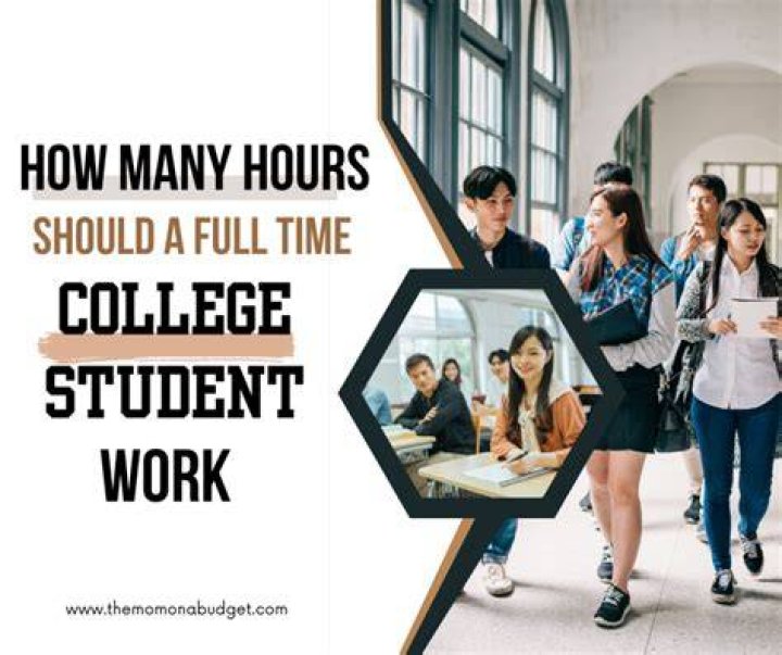 Can you be a full time college student and work?