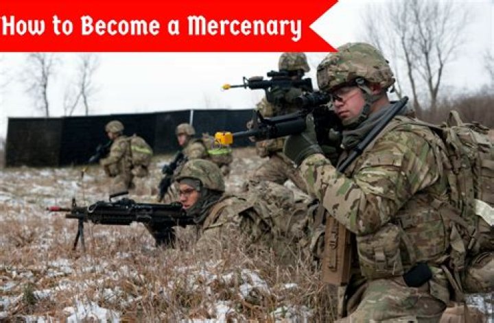 Can you be a mercenary in real life?
