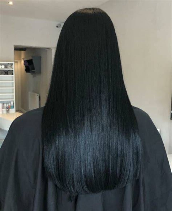 Can you be born with jet black hair?