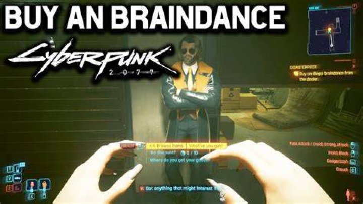 Can you buy Braindances in Cyberpunk 2077?