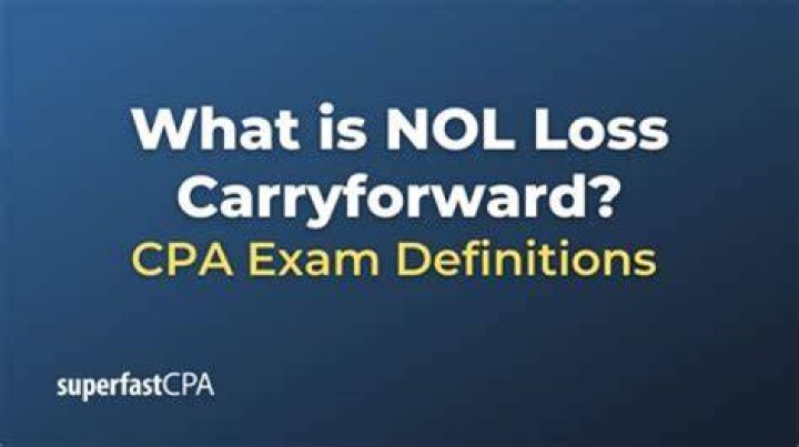Can you carry forward NOL?