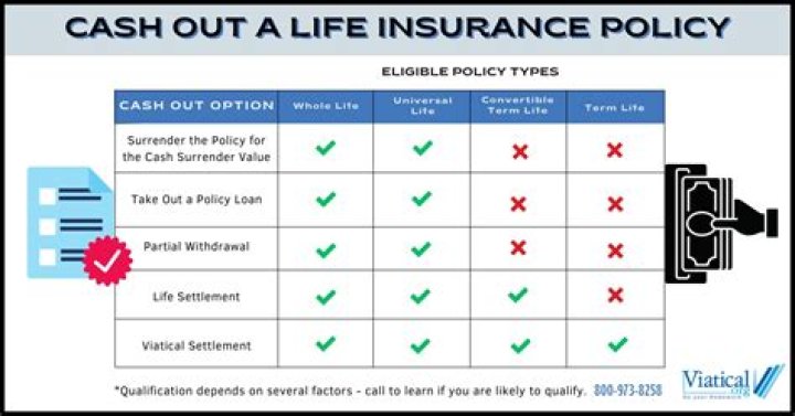 Can you cash out a whole life policy?