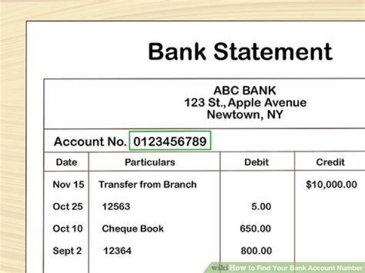 Can you check your bank account number online?
